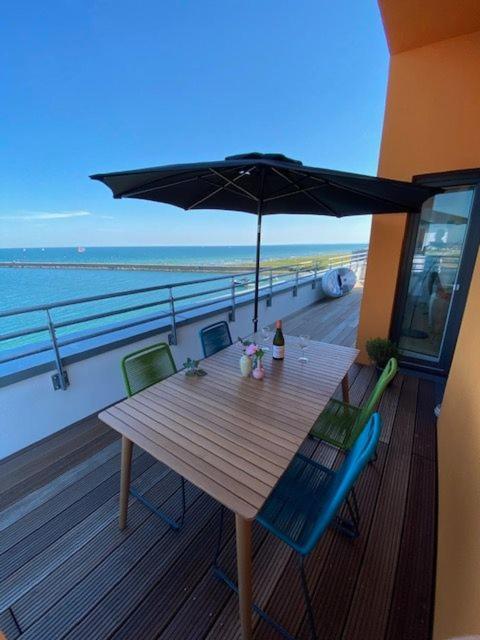 Penthouse Hygge Meerblick Am Strand Olpenitz Εξωτερικό φωτογραφία